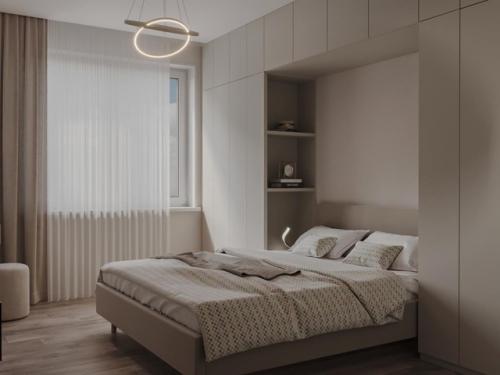 Проект однокомнатной квартиры 41, 2 м 2 (45, 7 м 2 с балконом) в ЖК погода в Перми. 05