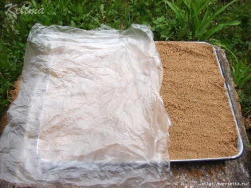 Мастер-класс листья из гипса. 01