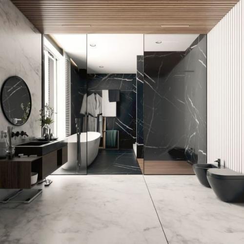 Подборка стильных современные ванных. 01