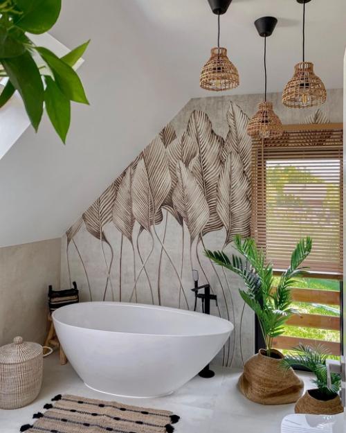 Просторный дом с мебелью Ikea и зелеными растениями. 04