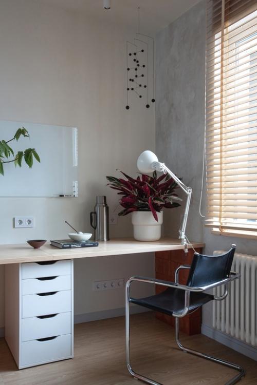 Интерьер квартиры - студии 25, 1 м 2 (30, 5 м 2 с лоджией) в ЖК терра в Санкт-петербурге. 05