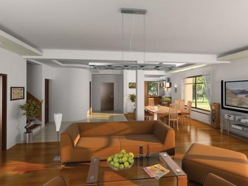 Современный, изысканный загородный коттедж. 05