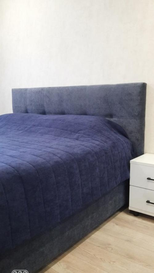 Погрузитесь в океан синих оттенков с нашим великолепным покрывалом из канваса! 03