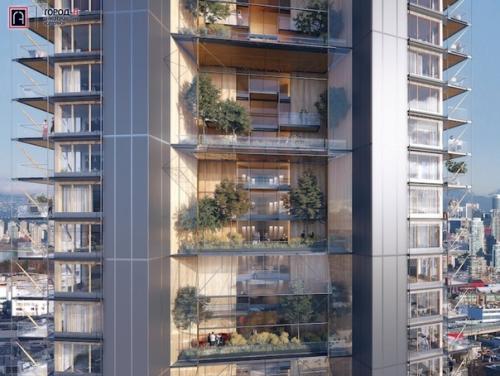 Эффектный деревянный небоскреб в скором времени должен появиться в Ванкувере (Канада). 05