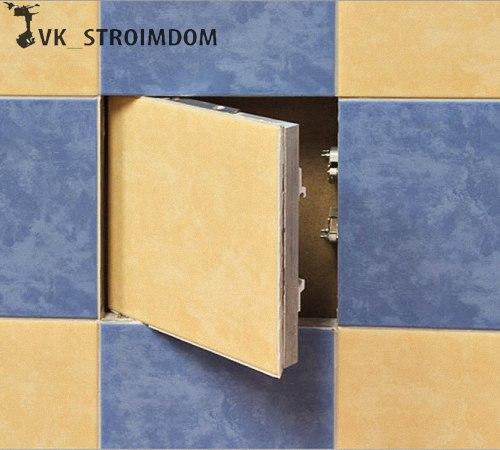 Люк под плитку своими руками. 06