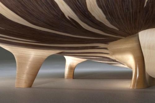 Симпатичный такой стол - ракушка Nautilus, экспериментальный дизайн марка фиша (Marc Fish). 07