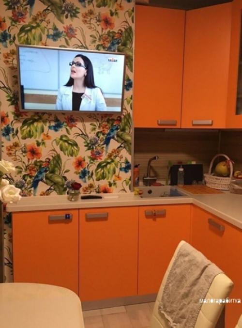 Яркое оформление интерьера. 01