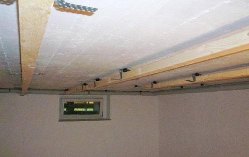Потолки из фанеры. 04