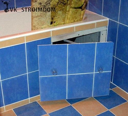 Люк под плитку своими руками. 05