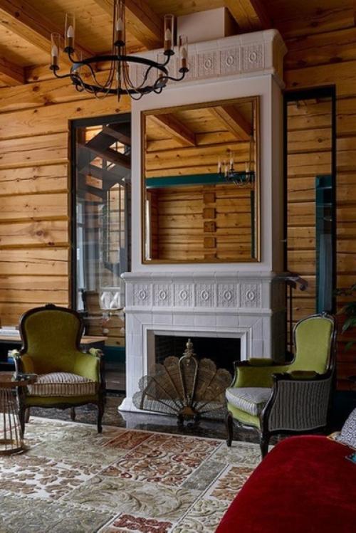 Дом в ПОДМОСКОВЬЕ. Дизайнер Наташа Федосеева оформила дом из бруса площадью 252 кв. 03