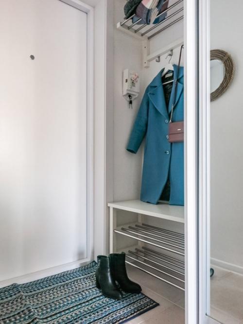 Дизайн маленькой студии 21 кв. 05