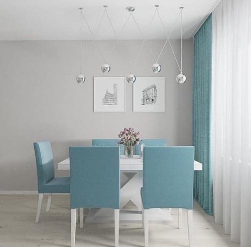 В том случае, если вы любите голубой цвет, как я, то вы 100% влюбителсь в эту шикарную кухню! 03