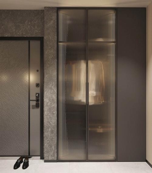 Современный интерьер 1-комнатной квартира для молодого человека. 07