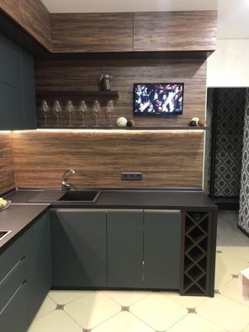 Как вам наша новенькая кухня? 02