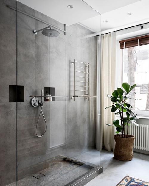 Реализованный интерьер квартиры в старом доме для молодой пары. 07