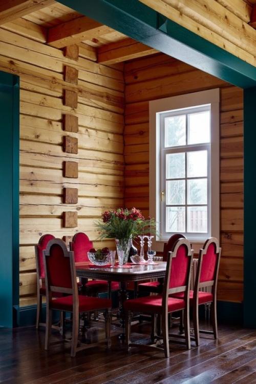 Дом в ПОДМОСКОВЬЕ. Дизайнер Наташа Федосеева оформила дом из бруса площадью 252 кв. 04