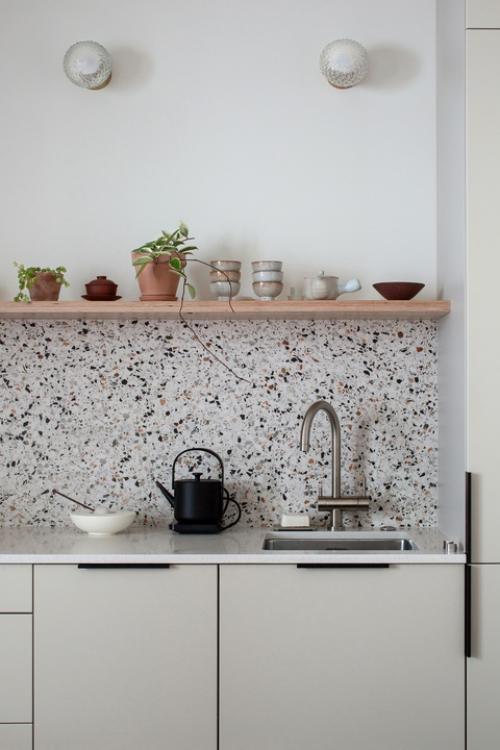 Интерьер квартиры - студии 25, 1 м 2 (30, 5 м 2 с лоджией) в ЖК терра в Санкт-петербурге. 01