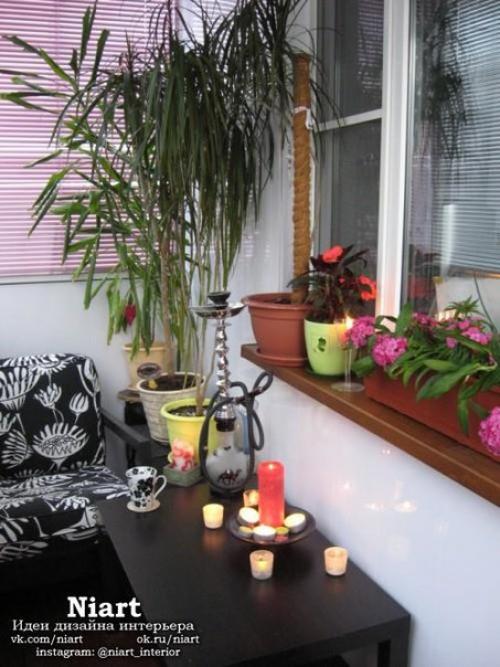 Дизайн закрытой лоджии. 04