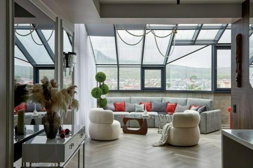 Квартира с террасой для большой семьи. 02