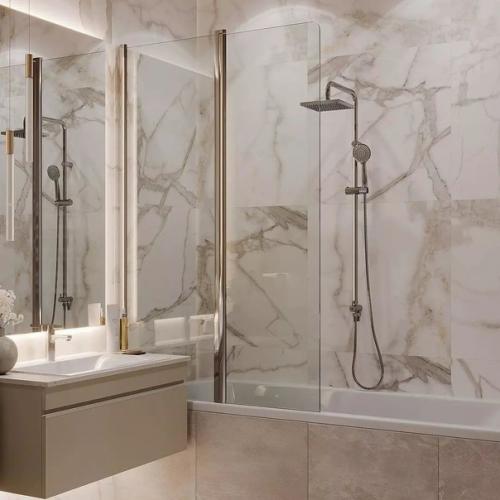 Интерьер квартиры в стиле неоклассика, площадью 70 кв. 08