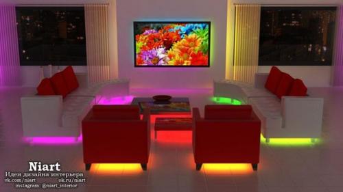 Светодиодное освещение как элемент дизайна. 01