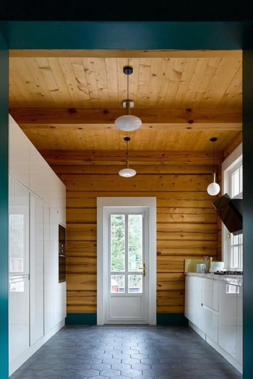 Дом в ПОДМОСКОВЬЕ. Дизайнер Наташа Федосеева оформила дом из бруса площадью 252 кв. 05