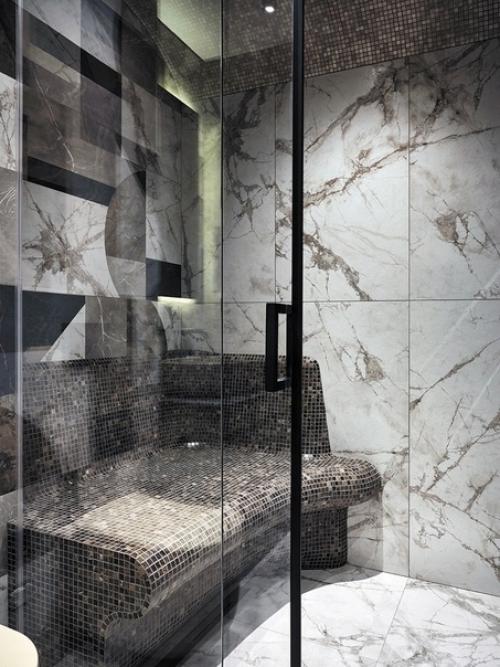 Один из последних трендов - дорогие интерьеры в небольших пространствах. 05