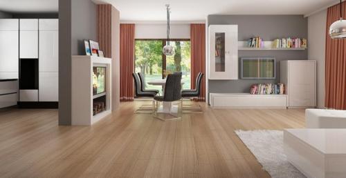 Компактный дом с мансардой и одноместным гаражом. 05