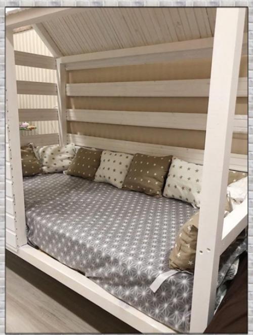 Процесс оформления детской кроватки. 06