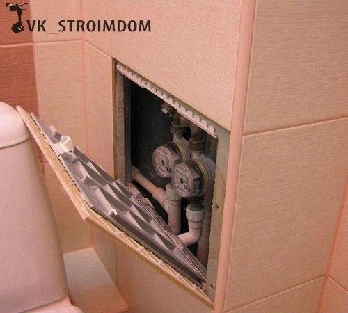 Люк под плитку своими руками. 08