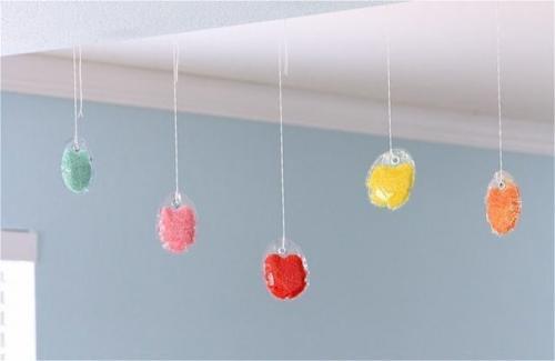 Цветной рис для детских игр и декора. 06