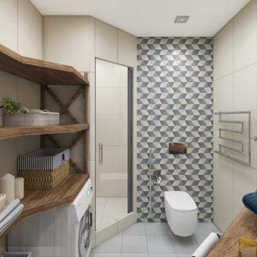 Компактный интерьер квартиры в скандинавском стиле. 08