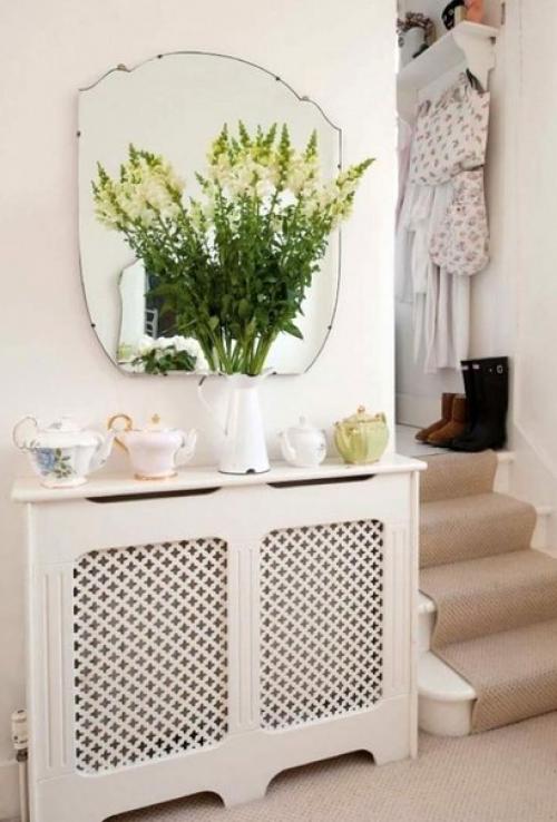 Экраны для батарей отопления в интерьере. 02