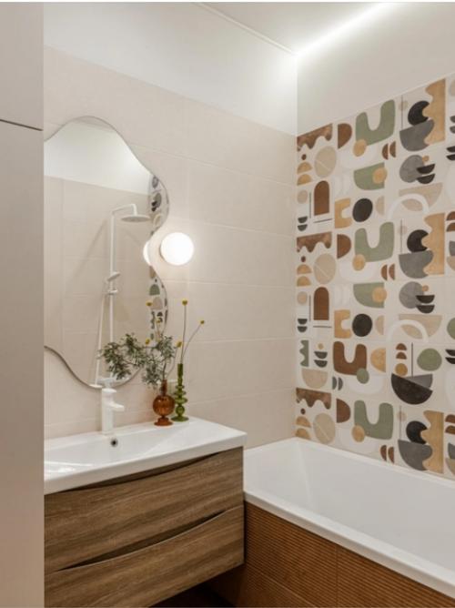 В УФЕ. Дизайнер Юрий воробьев создал современный интерьер для молодой девушки в Сталинке площадью 58 кв. 07