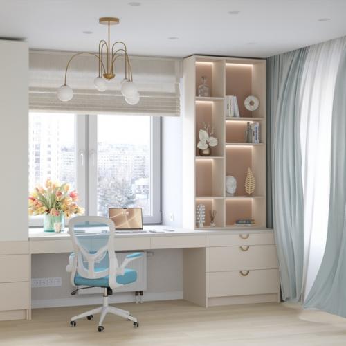 Интерьер для девочки с красивым именем Есения. 02