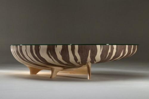 Симпатичный такой стол - ракушка Nautilus, экспериментальный дизайн марка фиша (Marc Fish). 04