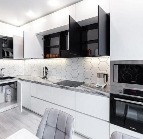 Отличная кухня. В современном оформлении. 04