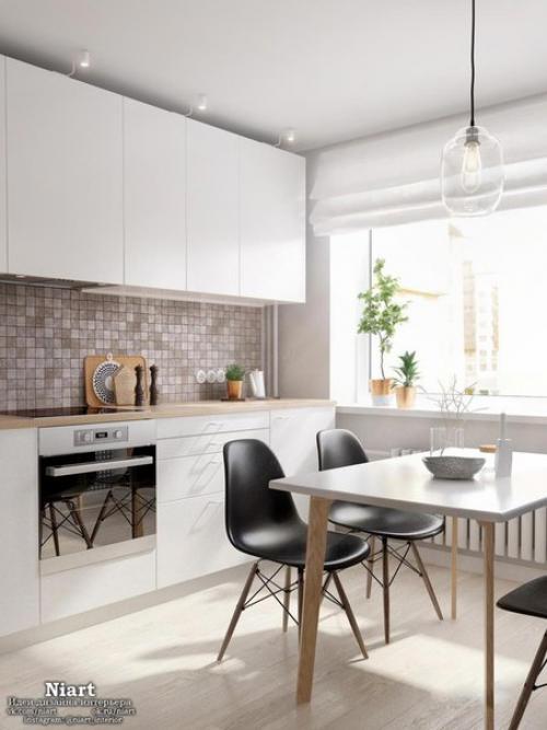 Скандинавский дизайн интерьера квартиры 60 кв. 03