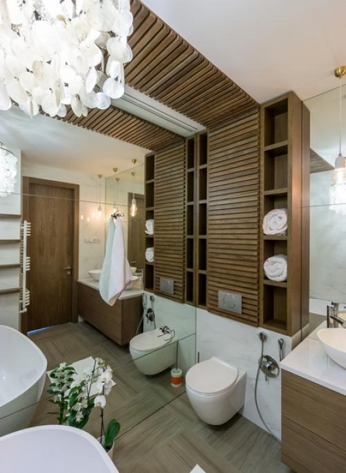 Трехкомнатные апартаменты.  Мебель и предметы интерьера изготовлены по единому дизайн - проекту. 06