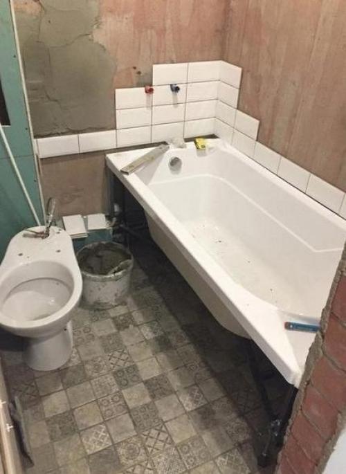 До и после ремонта. 07