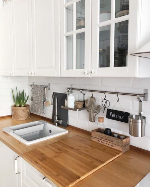 Дизайн кухни в классическом белом цвете Ксении Ksenia_Bakhmutova. 03