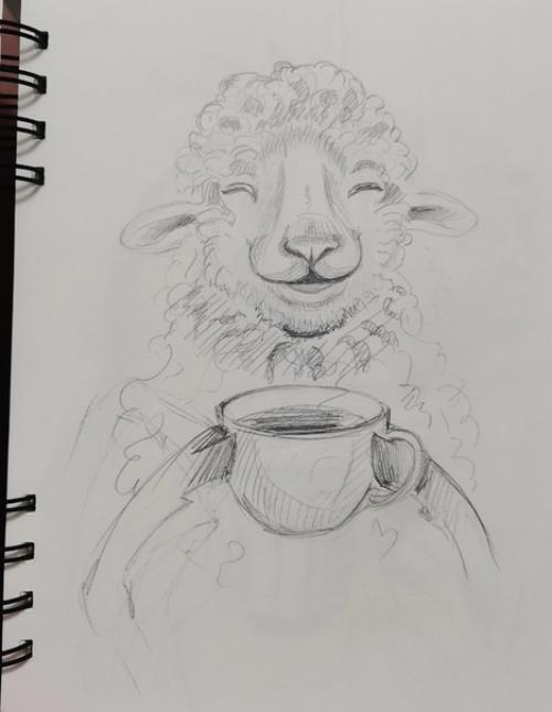 Когда попросилили нарисовать зверушку любую, а ты деревенская. 01