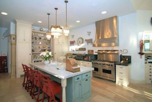 Роскошная вилла, расположенная в эксклюзивном охраняемом комплексе Hidden Hills в Лос-анджелесе. 05