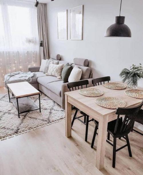 Красивый интерьер. В светлых оттенках. 02