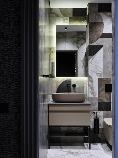 Один из последних трендов - дорогие интерьеры в небольших пространствах. 04