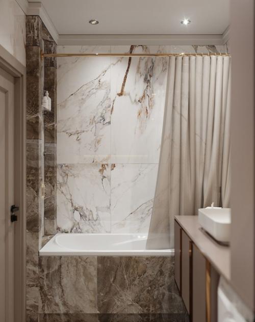 Интерьер ванной комнаты. 03