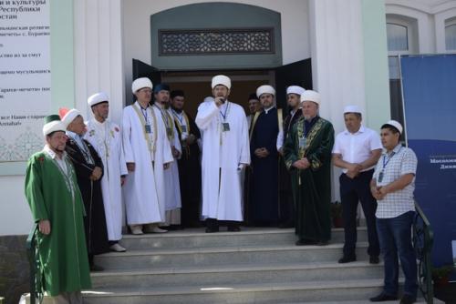 В селе бураево состоялось торжественное открытие Тарихи - Мечеть. 08