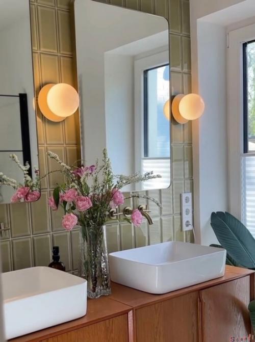 Красивые бежевые оттенки в дизайне уютного скандинавского дома. 02