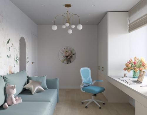 Интерьер для девочки с красивым именем Есения. 01