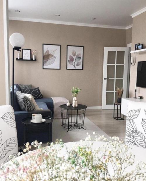 Просторная квартира. В светлых тонах. 01